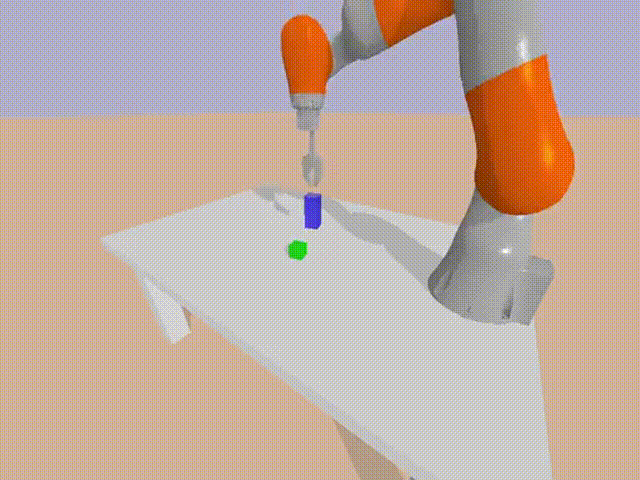 RL robot arm demo